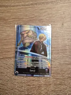 One Piece Sanji Leader Card Holo OP12-041 5000 Power Bandai English Standard - Image 3