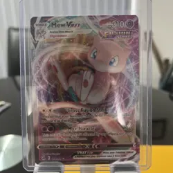 Pokemon Mew VMAX Ultra Rare Card 114/264 NM-Mint Fusion Strike - Image 1
