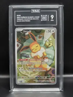 Pokemon Eevee 173/225 Black Star Promo - TAG 9 MINT **BUNDLE OF 5** (PSA/BGS) - Image 3