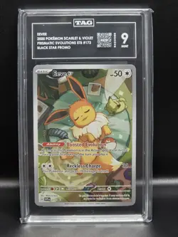 Pokemon Eevee 173/225 Black Star Promo - TAG 9 MINT **BUNDLE OF 5** (PSA/BGS) - Image 4