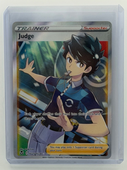 Pokemon TCG Judge TG25/TG30 – Silver Tempest Trainer Gallery – Full Art – NM - Image 1