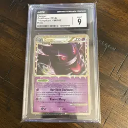Triumphant Gengar Prime 94/102 Holo Pokemon Card CGC 9 Mint - Image 1