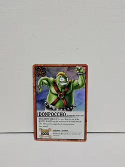 Rare Zatch Bell Card TCG First Edition Donpoccho Holo - Image 1
