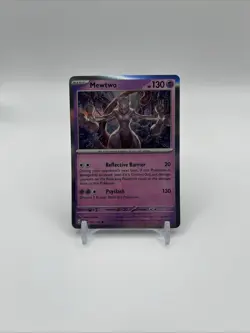 Mewtwo Holo NM 150/165 Scarlet & Violet 151 Pokemon Card - Image 1