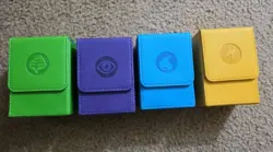 Pokemon S-Chinese Tapu Fini koko lele bulu Theme Storage Card Deck 4 Box Set - Image 1