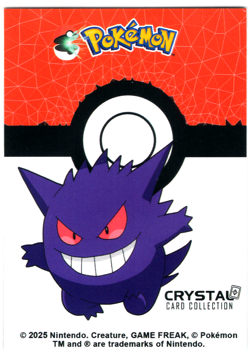 POKEMON - CRYSTAL CARD COLLECTION * NATU & XATU - CRACKED ICE HOLO - Image 2