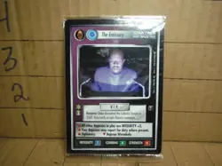 vintage the emissary the traveler ccg star trek cards sealed - Image 1