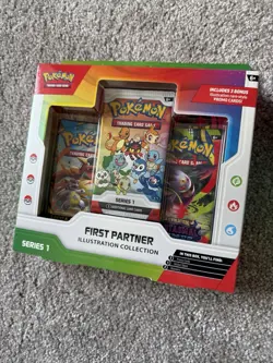 2x Pokemon TCG First Partner Illustration Collection Series 1 New Sealed in hand - Image 3