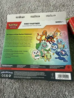 2x Pokemon TCG First Partner Illustration Collection Series 1 New Sealed in hand - Image 4