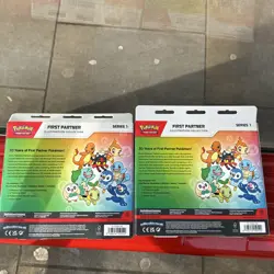 2x Pokemon TCG First Partner Illustration Collection Series 1 New Sealed in hand - Image 2