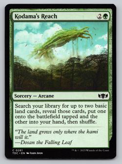 Kodama's Reach - Commander: Tarkir: Dragonstorm MTG - Image 1