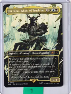 Jin Sakai Ghost of Tsushima (#2226)(Ghost of Tsushima) * Secret Lair Drop MTG - Image 1