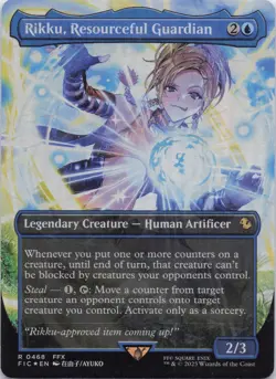 Rikku, Resourceful Guardian (Borderless) - Chocobo Track Foil - Image 1