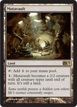 [1x] Mutavault - Slight Play, English - Magic 2014 MTG Magic - Image 1