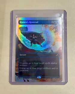 Katara's Reversal (Borderless) 63 Avatar Last Airbender: Eternal-Legal MTG FOIL - Image 1