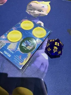 Ninja Turtles Treasure Pack D20 Spindown Life Counters/Acrylic Tokens - TMNT MTG - Image 1