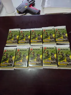Magic the Gathering Brothers War Jumpstart Boosters x10, New, Sealed! - Image 1