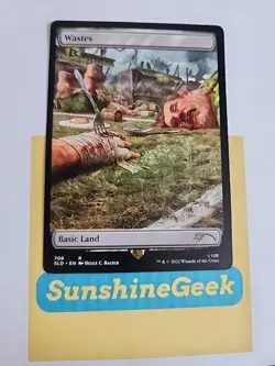 Wastes (706) - Full Art Secret Lair Drop Series Regular - Image 1
