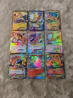 Pokemon Card Fan Art Only Lot Of 9 EX GX - Image 1