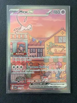 Mew EX 053 Scarlet & Violet Promo Holo Pokemon TCG Card NM Condition - Image 1