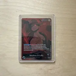 EB02-010 Alt Art leader Monkey.D.Luffy Card In Excellent Condition - Image 1