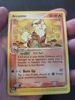 Pokemon TCG Arcanine EX Sandstorm 15/100 Regular Rare Card 2003 Near Mint Rare - Image 2