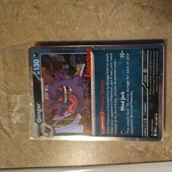 Sealed Pokemon TCG Gengar Gamestop Promo With Swirl Over Gamestop Stamp - Image 2