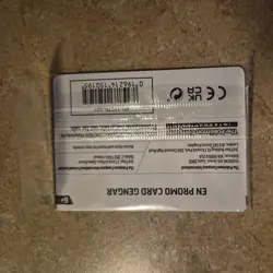 Sealed Pokemon TCG Gengar Gamestop Promo With Swirl Over Gamestop Stamp - Image 3