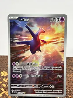 Surging Sparks Latios 203/191 Illustration Rare Pokemon NM/M - Image 1