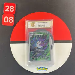 2026 Pokemon TCG S-Chinese Scarlet & Violet CSV7C 208/204 AR Arbok Grade10 - Image 1