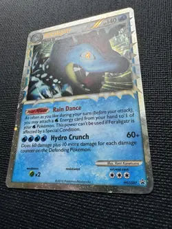 Pokemon Feraligatr Prime HGSS07 Holo Promo HGSS Black Star LP - Image 4