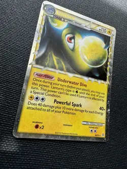 Pokemon Lanturn 86/95 Holo HGSS Unleashed Rare - Image 2
