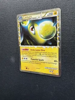 Pokemon Lanturn 86/95 Holo HGSS Unleashed Rare - Image 3