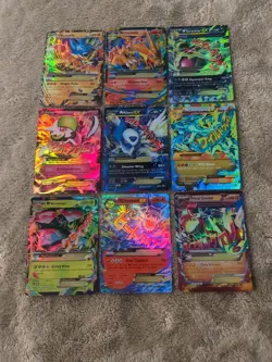 Pokemon Card Fan Art Only Lot Of 9 EX GX - Image 1