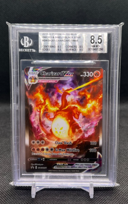 2019 Pokemon Sword & Shield Black Star Promos Charizard VMAX SWSH261 BGS 8.5 - Image 1