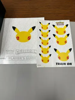 Celebrations Elite Trainer Box 25th Anniversary EMPTY Box W Accessories✨￼ - Image 4