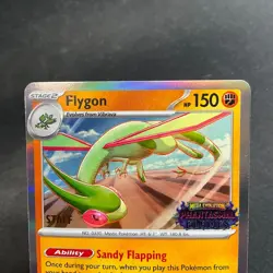 Flygon Pokemon Phantasmal Flames Staff Promo #016 - Image 3