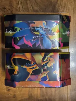 Pokemon TCG: Mega Charizard X & Mega Charizard Y Tin Set Of 2 - Image 2
