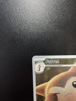 FURRET 2025 POKEMON JOURNEY TOGETHER ILLUSTRATION RARE 168/159 - Image 3