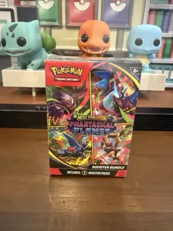 Pokemon TCG Mega Evolution Phantasmal Flames Booster Bundle New Sealed - Image 1