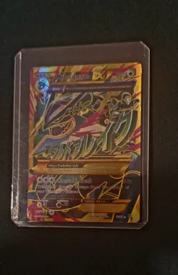 2015 Pokemon XY Ancient Origins M Rayquaza EX Holo Rare FA #98/98 RAW - Image 3