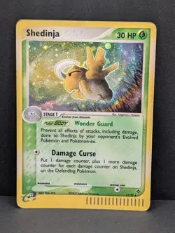 Shedinja 11/97 Dragon Holo Ultra Rare Pokemon TCG Nintendo e-reader HP - Image 1
