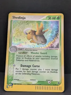 Shedinja 11/97 Dragon Holo Ultra Rare Pokemon TCG Nintendo e-reader HP - Image 3
