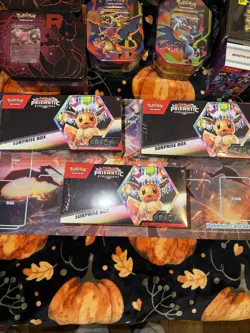 Pokemon Prismatic Evolutions Surprise Box Destined Rivals Booster English Sealed - Image 1