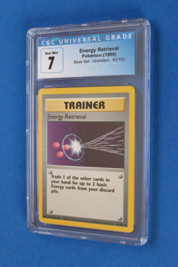 1999 POKEMON ENERGY RETRIEVAL CGC 7 - Image 1