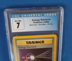 1999 POKEMON ENERGY RETRIEVAL CGC 7 - Image 2