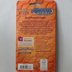 POKEMON XY STEAM SIEGE BLISTER BOOSTER PACK NEW FLOTTE PROMO - Image 2