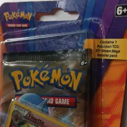 POKEMON XY STEAM SIEGE BLISTER BOOSTER PACK NEW FLOTTE PROMO - Image 3
