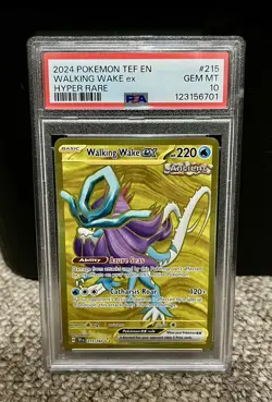 Walking Wake ex - 215/162 - Pokemon TCG Temporal Forces - Hyper Rare - PSA 10 - Image 1