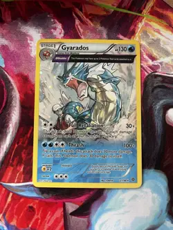 Pokemon Gyarados 21/98 XY Ancient Origins Holo Rare Θ Double Stage 1 130 HP - Image 1